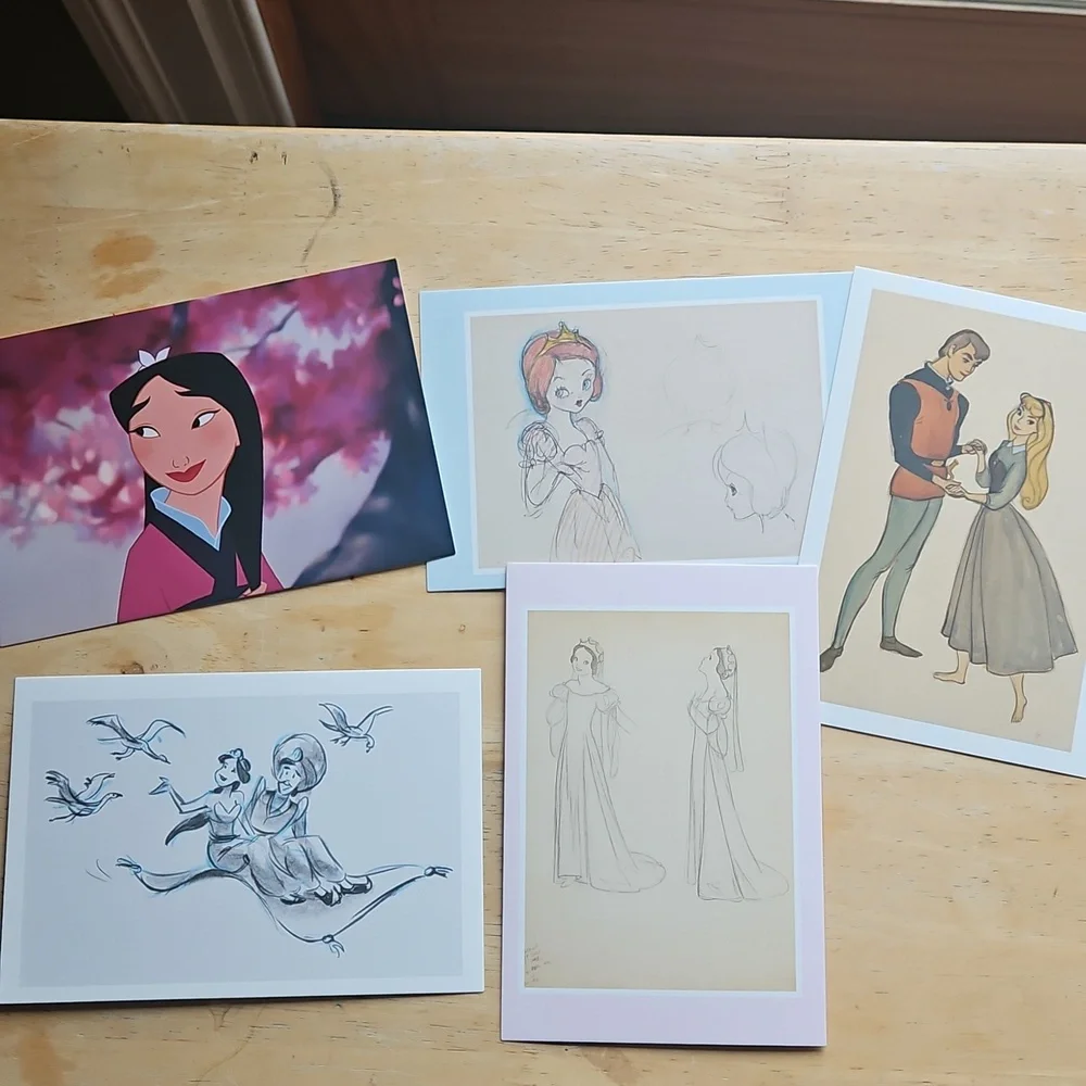 Disney Princess Postcards Pack
